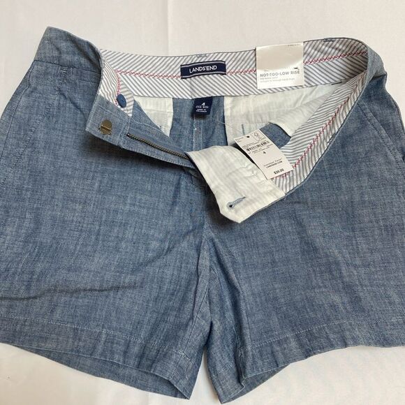 Lands' End Not-Too-Low Rise Shorts New - Picture 7 of 11